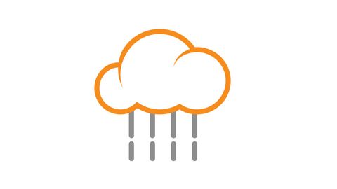 Rain Icon | Weather concept icon animation