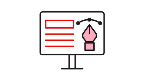 UI/UX Design Concept Icon animation | Line drawing style icon animation