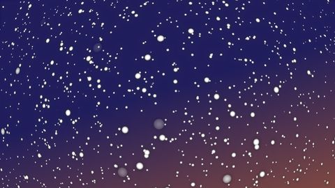 Passing through light particles | Abstract background animation