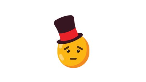 Abracadabra! Magician Emoji with a Hat