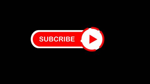 Animated Subscribe Button for Your Website or Channel
