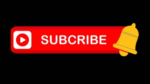 Animated Bell Icon and subscribe button for your channel.